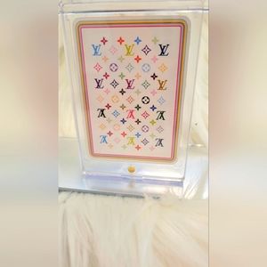 Louis Vuitton Playing Card Takashi Murakami Monogram Multi Color 10 Spades